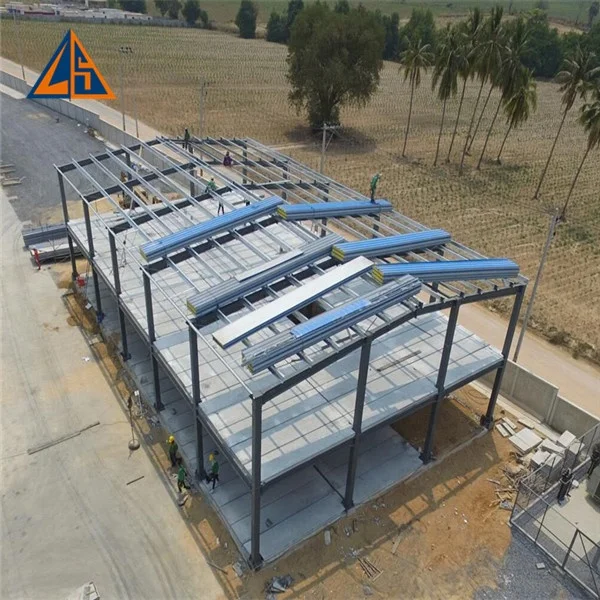 Multy Structure Construction Warehouse Workshop Building Storey Steel Industrial Customized 3D Model Design More Than 5 Years