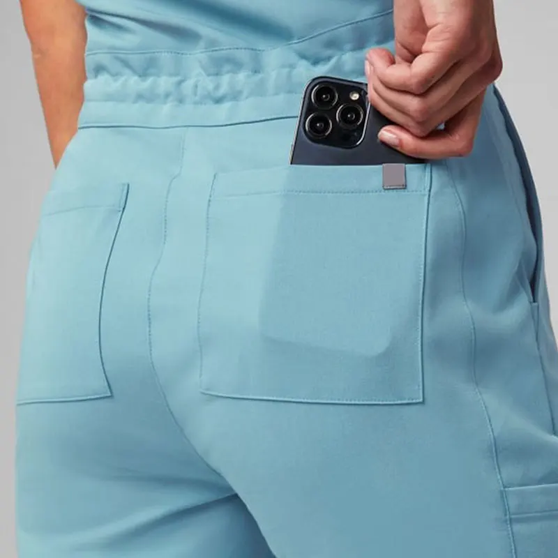 Bestex Custom Logo Scrub Jumpsuit Women Sets Nurse Uniform Stretch Scrubs Sets for Women