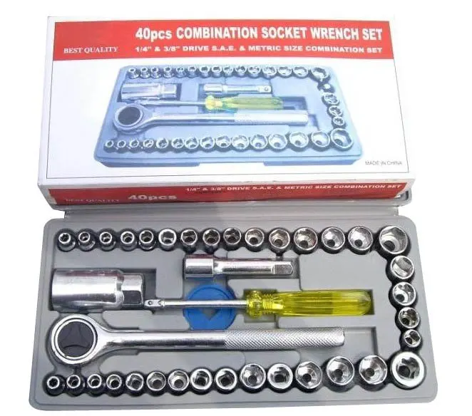 Chinese Iron Box Packing Home Use Tools Kit