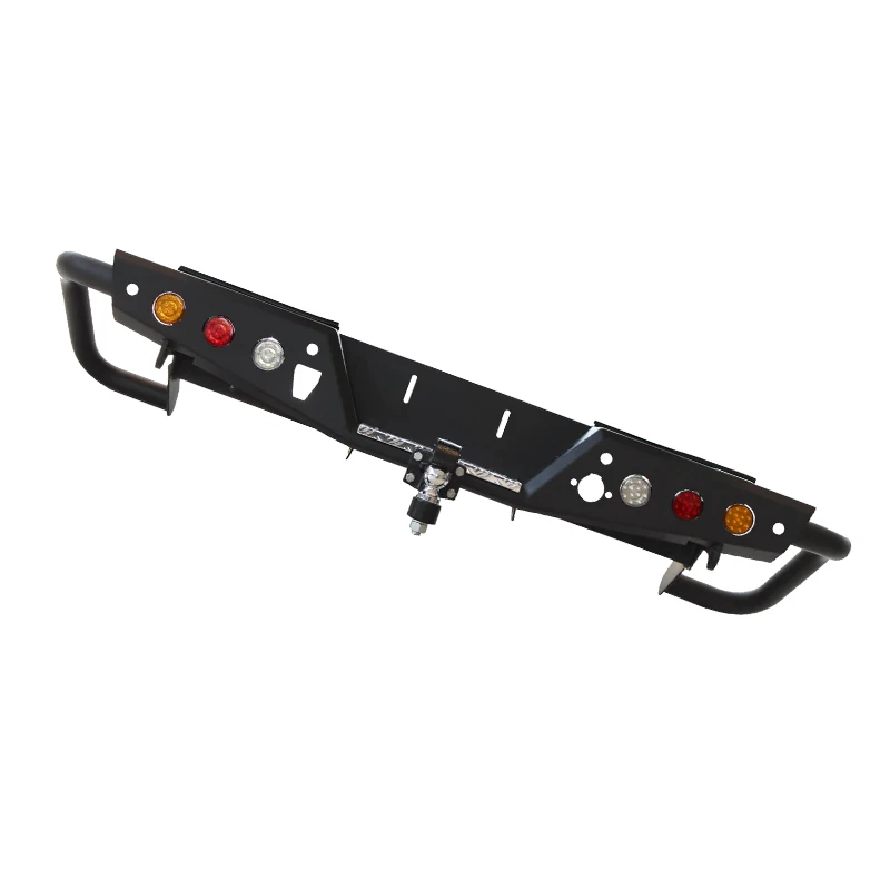 Heavy Steel Rear Bumper for Hilux Vigo 4x4 Pickup Accessories Free Custom Logo Compatible Ranger Tacoma Navara Triton Models