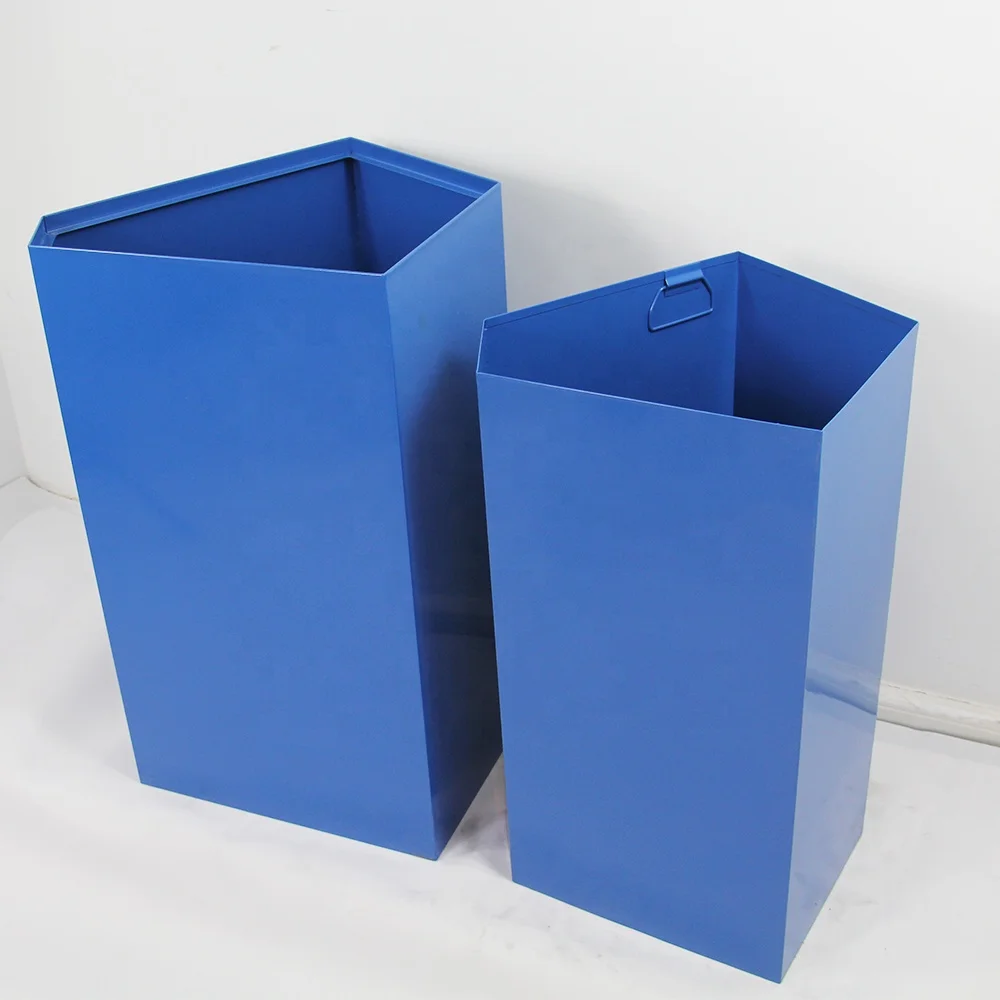 Government Use Green Waste Seperation Bin Sanitation Containers Classified Recycling Bin 3 Compartments