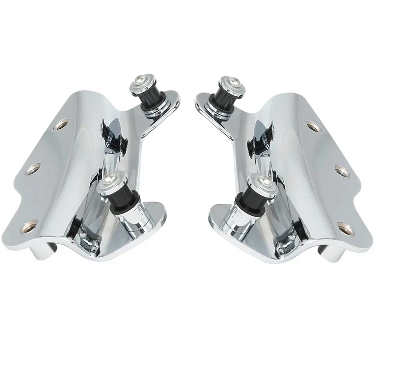 
 4 точки стыковки аппаратные средства крепление для Harley 2009-2013 Touring Street Glide Electra Road Glide Road King из черного хрома sheration  