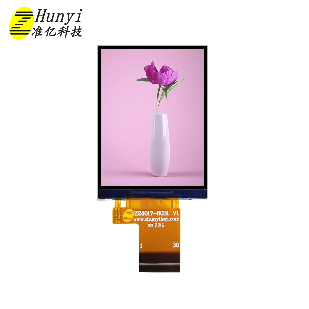 Manufacturer Custom High Brightness 2.4 inch 240*320 LCD Display Screen TFT 30PIN with MCU Interface GC9306N IC