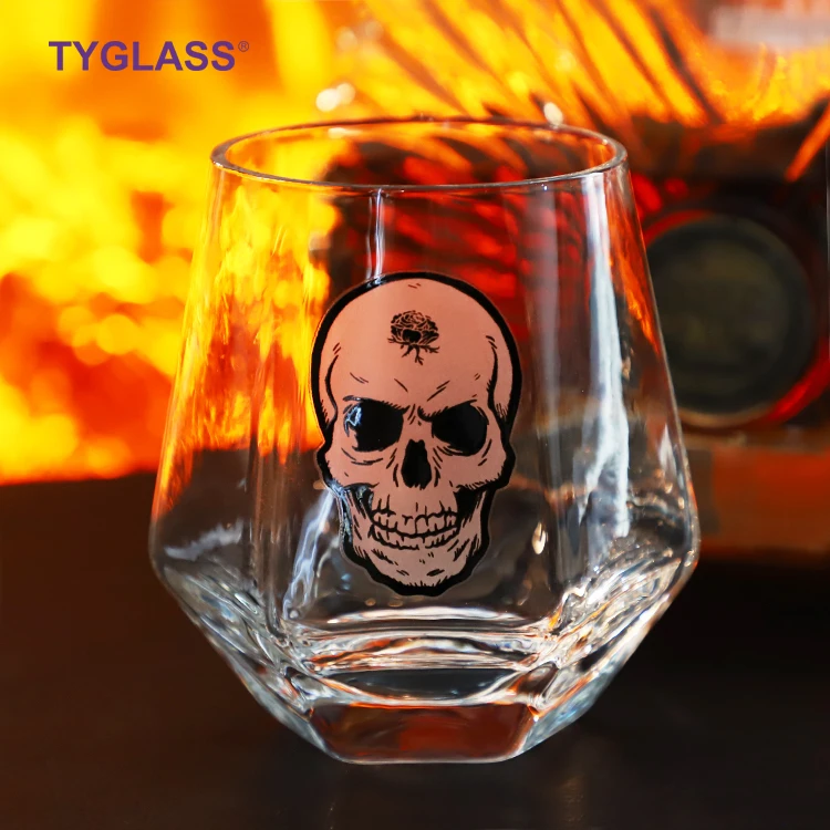 Factory Price Wholesale Custom Halloween Luminous Coffee Cups Halloween Vampires Cup For Party Supplies