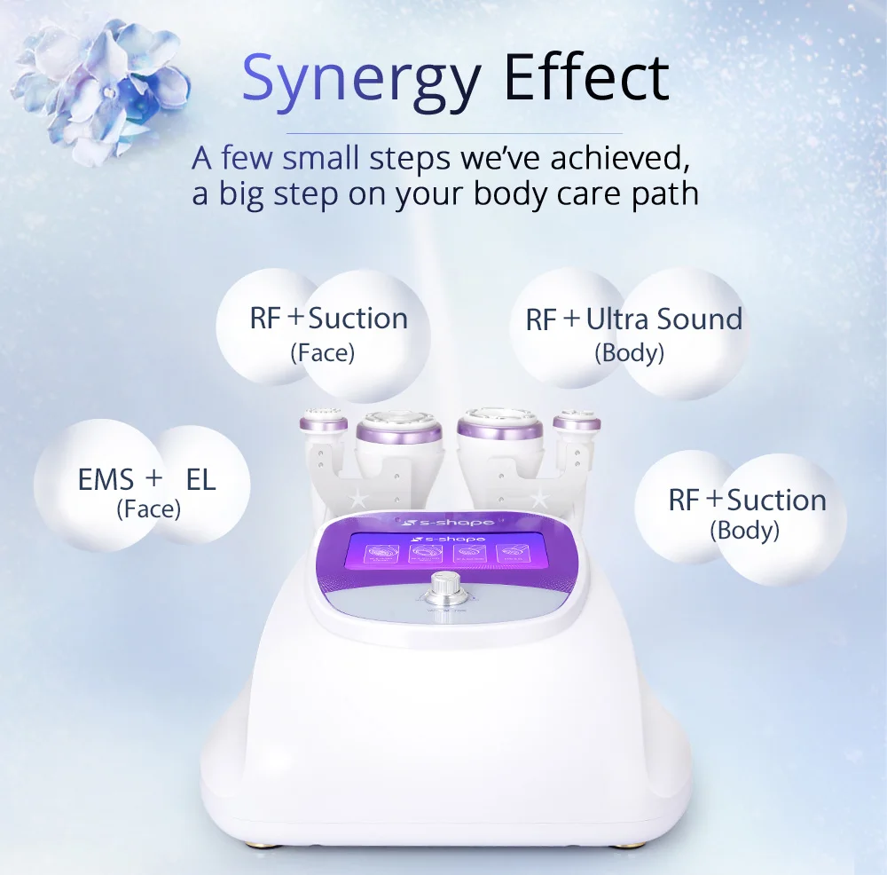 Surebeauty Best s shape cavitation machine 30k radio frequency skin tightening cavitation machine beauty salon equipment