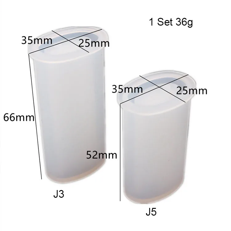 Transparent Silicone Mould Resin Decorative Craft DIY Lighter protective casemold handmade Mold epoxy resin molds for jewelry