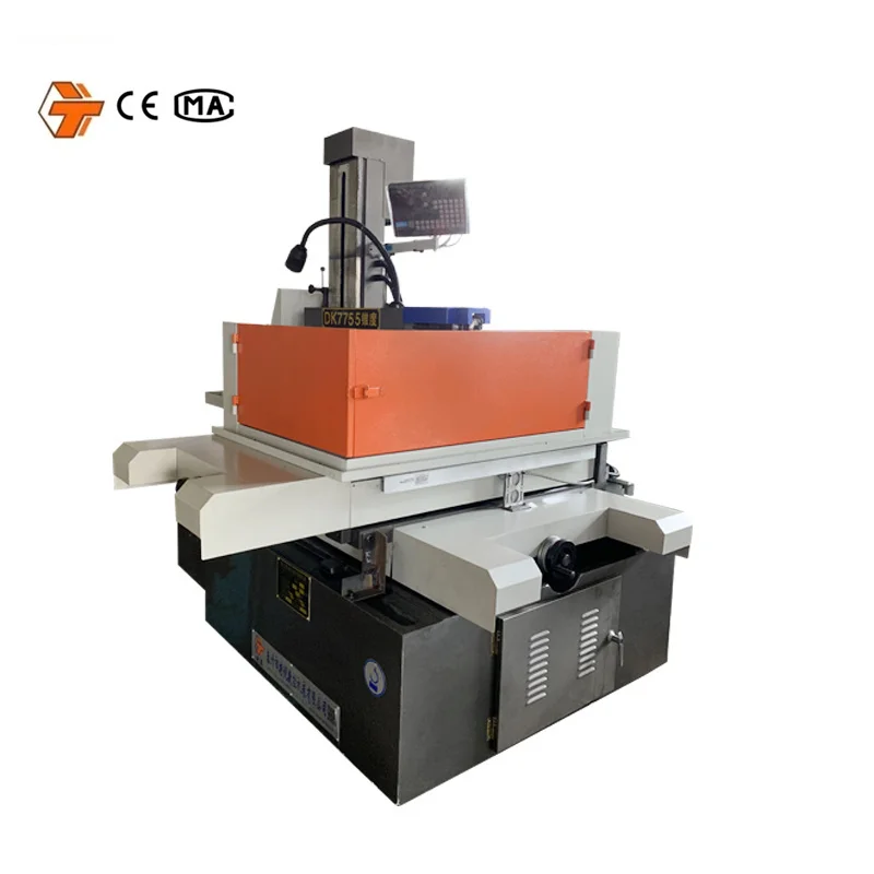 New condition wire cutting CE certified CNC wire cut wire edm machines DK7755