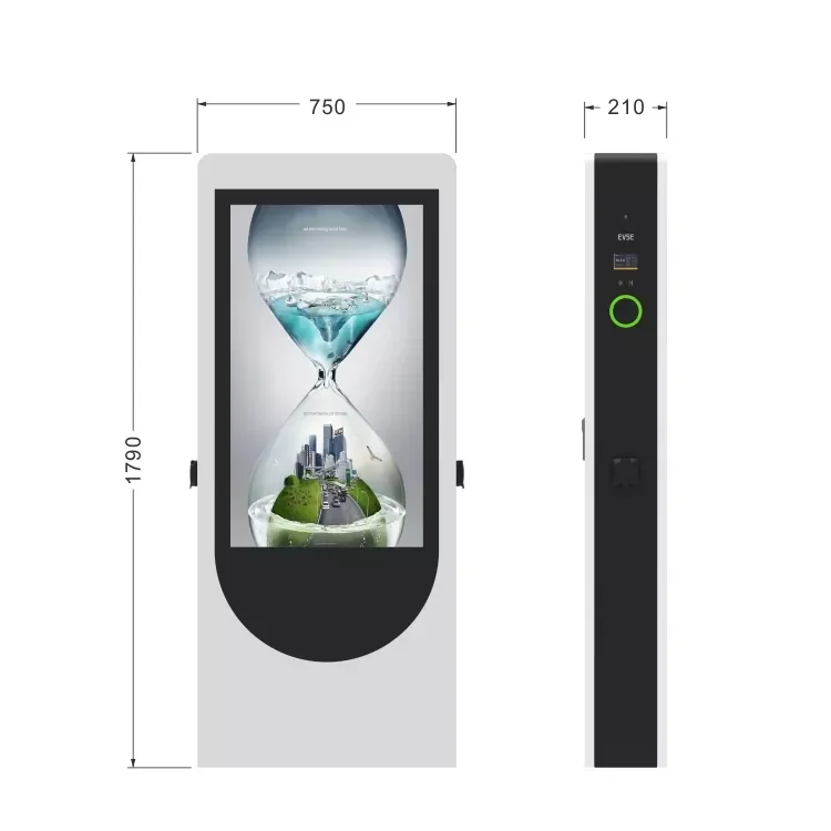 Wholesale Electric Car Level 2 Fast Rfid Ev Car Charger Station, LCD Screen Type  Ac Portable Ev Charge