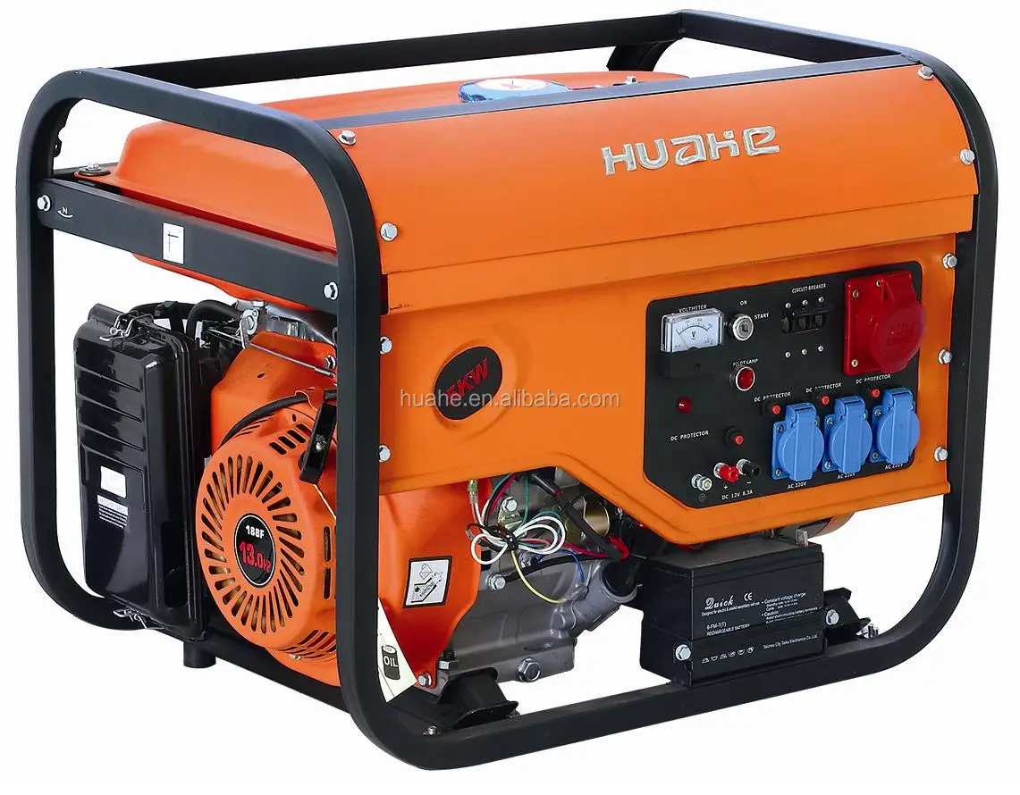 5KW Gasoline Generator,13.0HP Electric 2018 New Model Gasoline Generator with CE,GS
