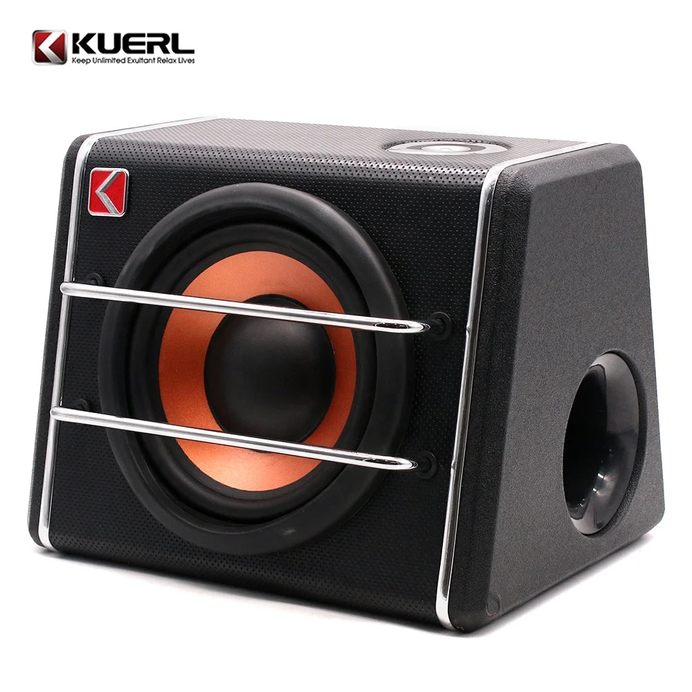 Quick shipment 4ohm spl 12v active speaker subwoofer good price car subwoofer 8 inch