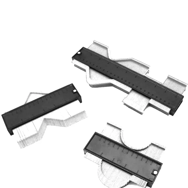 ABS Irregular Profile Measuring Tool Contour Duplication Gauge Contou Duplicator Multi-function Arc Ruler