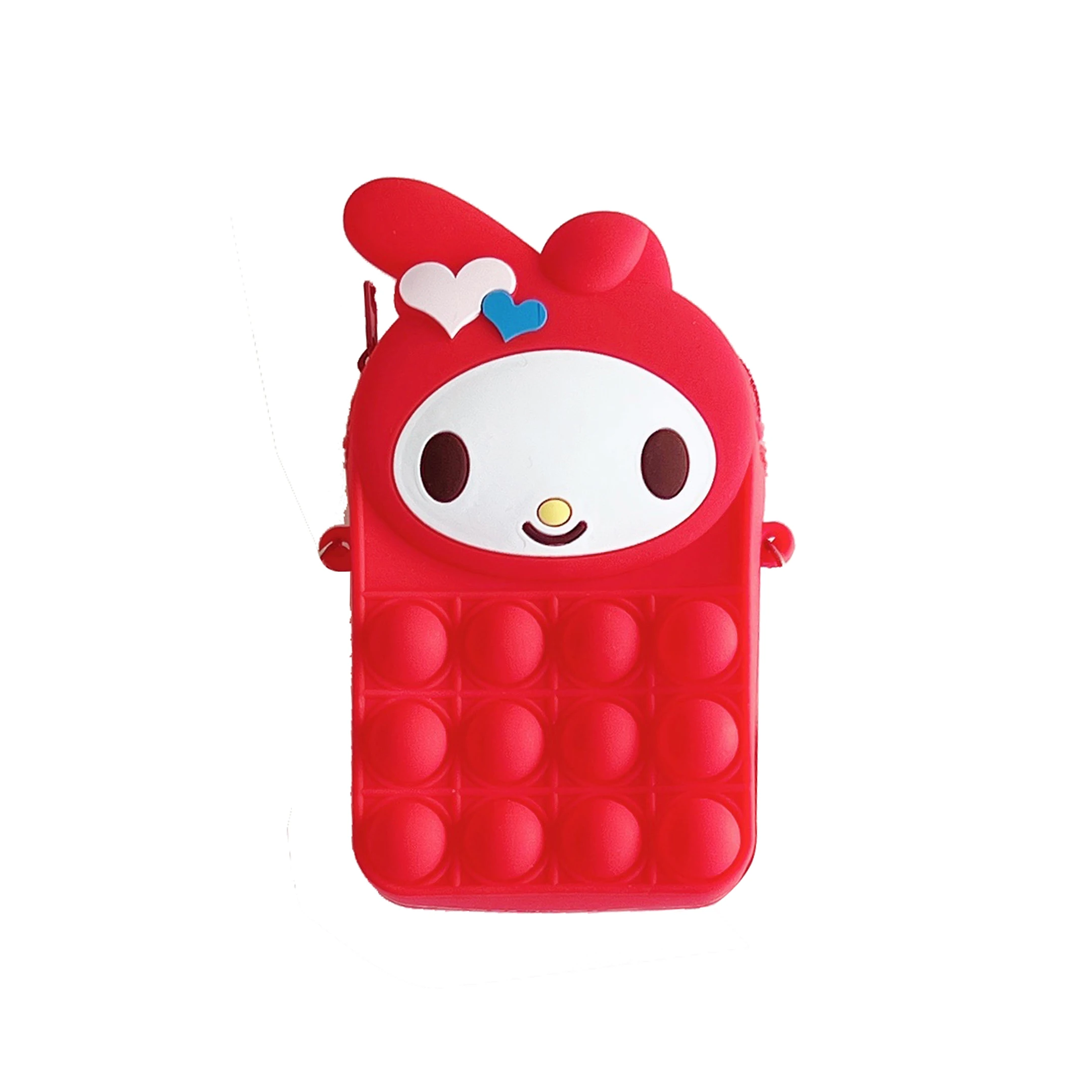 2022 Fashion Money Coin Purses Rainbow Fidget Popper Purse Bubble Shoulder Bag For Women Ladies