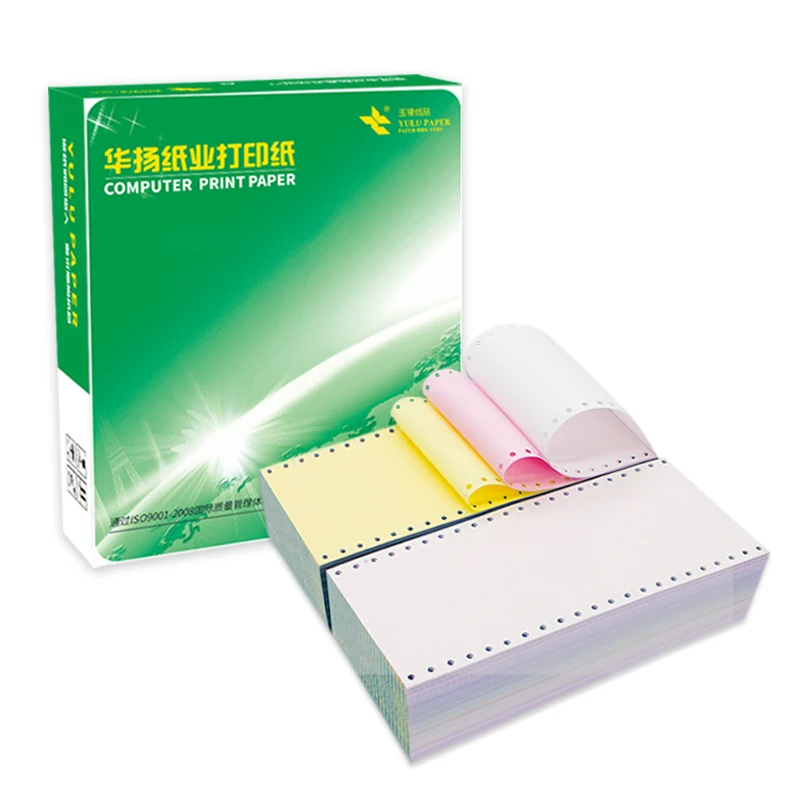 Factory wholesale accept custom 120mm printer paper business form ncr paper carbonless