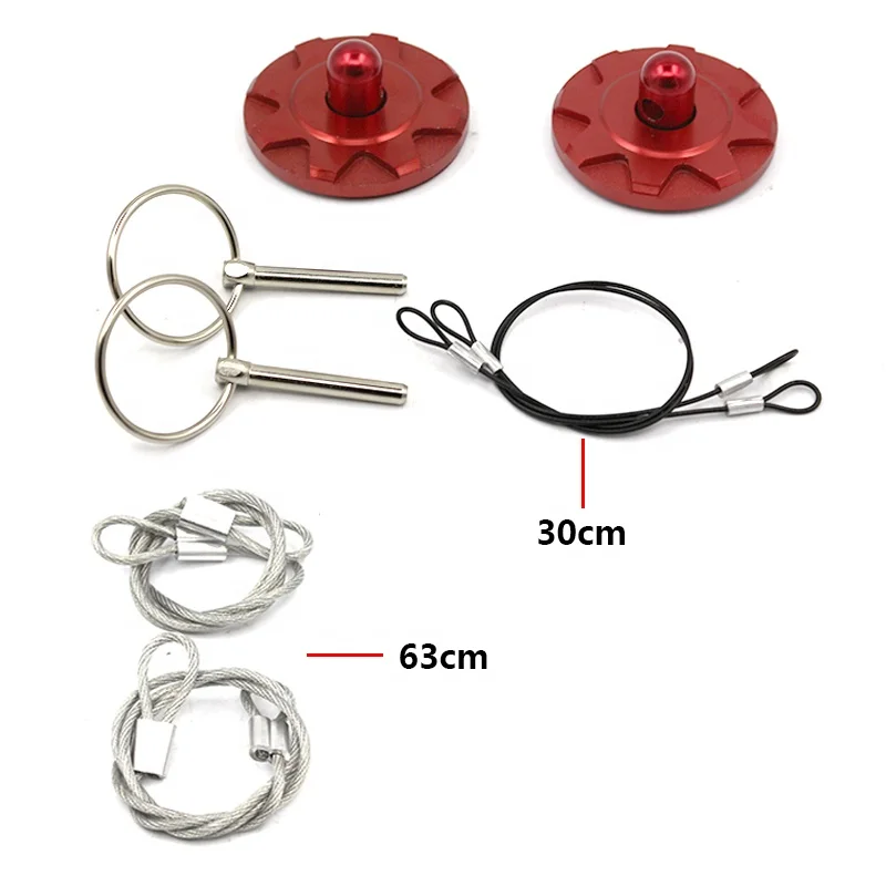 Новый замок для капота Quik, защелка, заготовка для капота, набор для внешнего вида