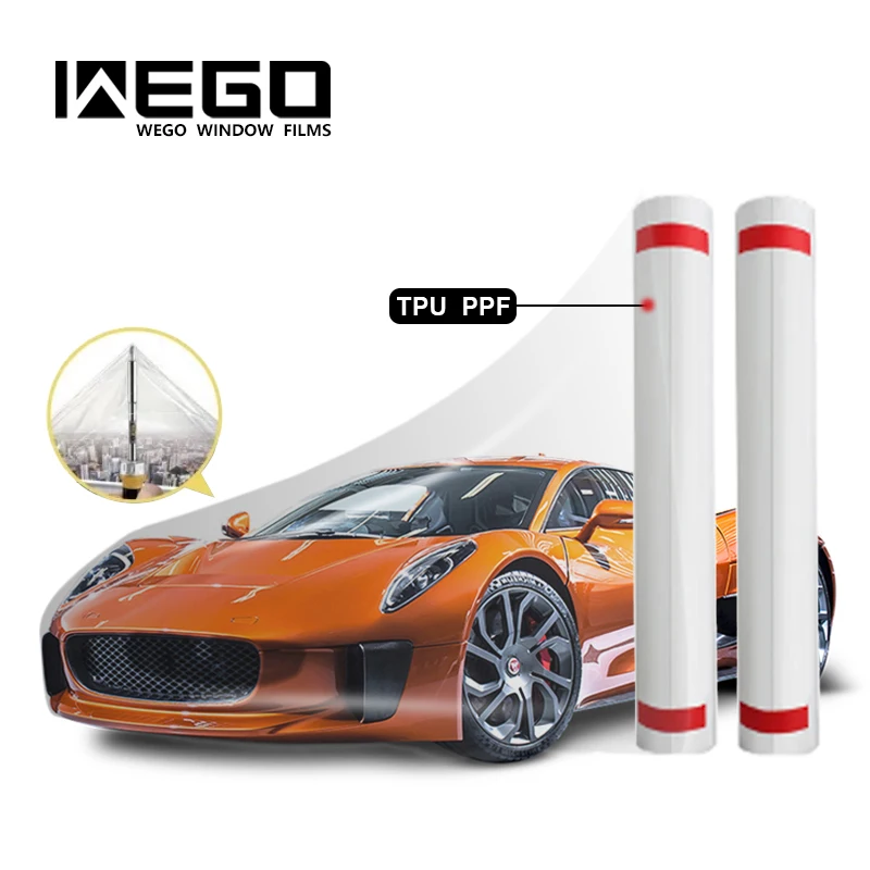 Anti Scratch Self Healing Heat Repair Car  TPU film Clear Transparent TPH TPU ppf paint protection film
