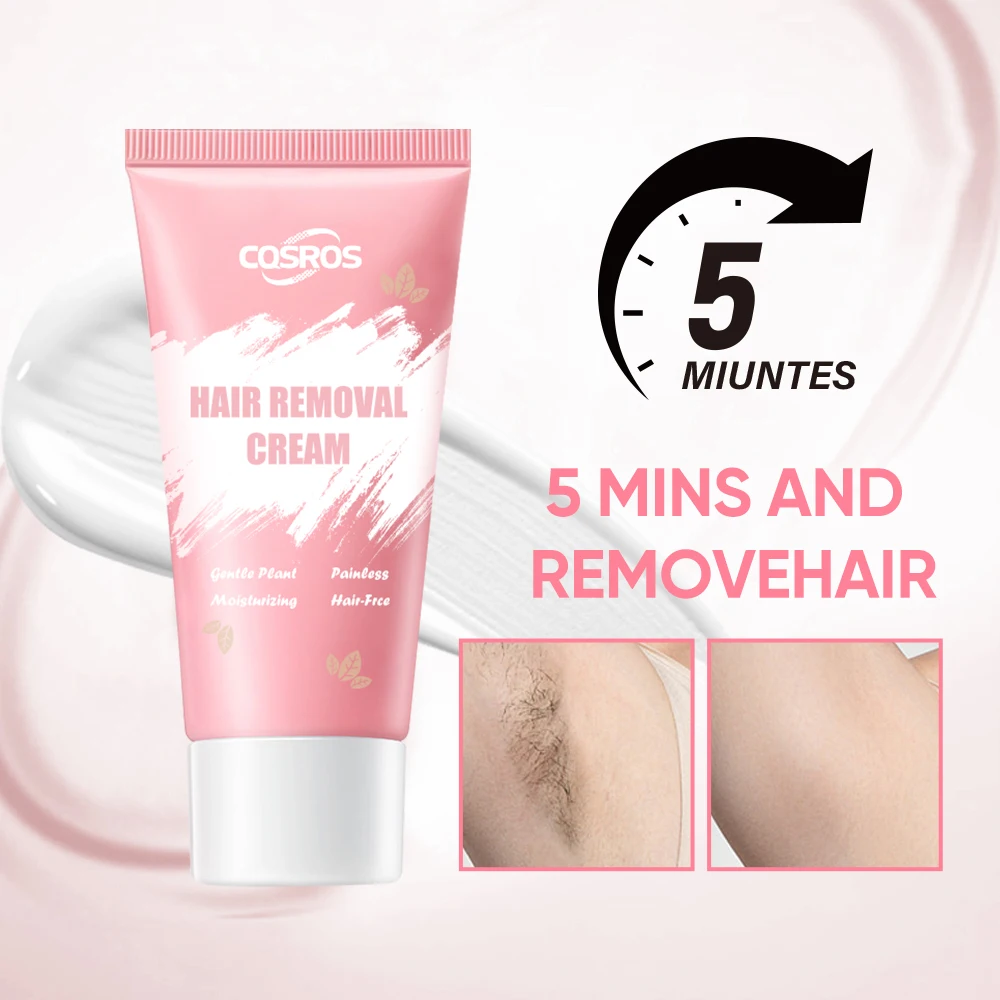 Wholesale Painless Hair Removal Cream 5 Minutes Quick Effective For Bikini Intimate Area Armpit Full Body