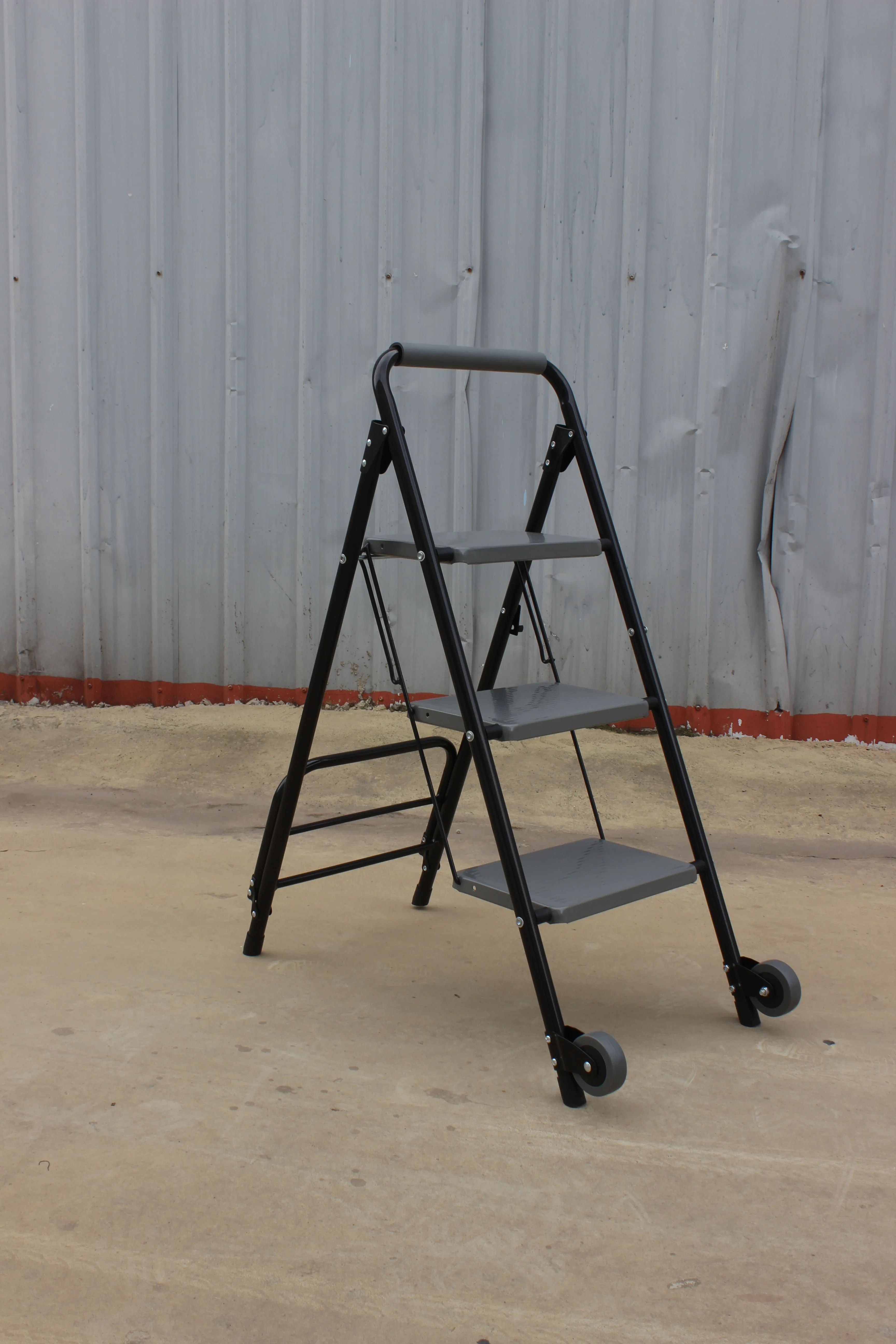 2022 US multi-purpose trolley ladder hand carts trolleys hotel trolley cart for home use with ANSI cert