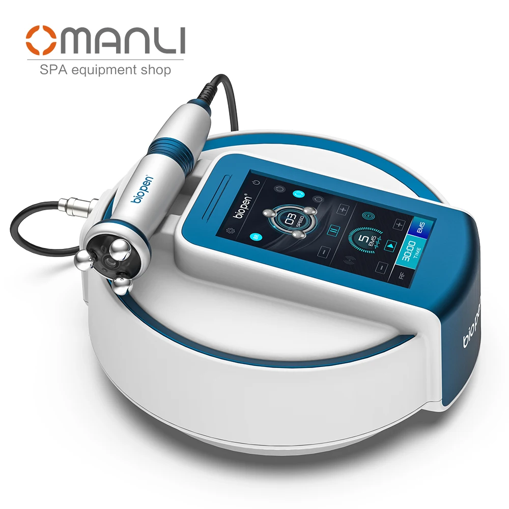 New T6 EMS RF Microcurrent Beauty skin care non- needles Therapy Bio Pen T6