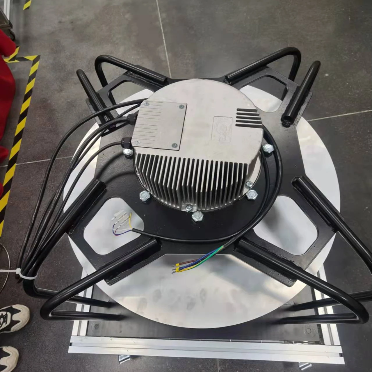 B3P560-EC188-010 EC fan  backward curve fan with bracket and plate panel