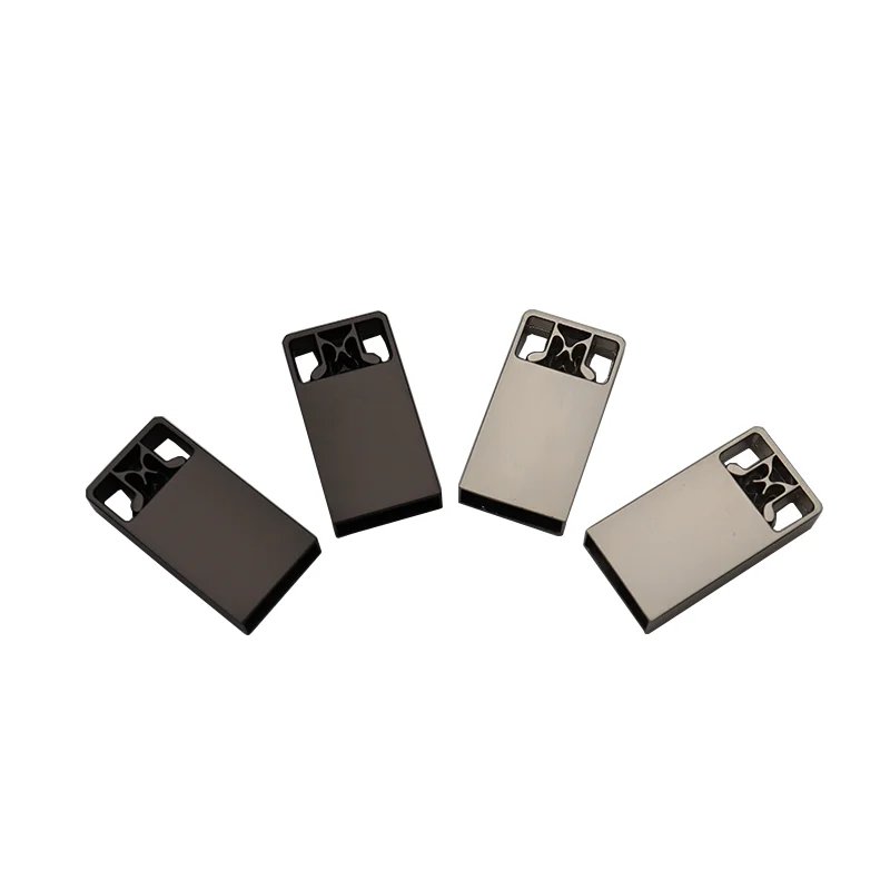 Silver Logo Custom Mini Design Factory Direct Sale USB2.0 3.0 Silver USB Flash Drives Durable Storage 1gb memory stick