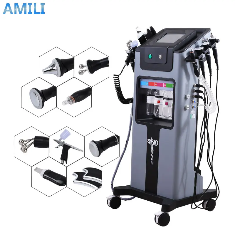 Hydrofacial Peel Microdermabrasion Water Light Injector Beauty Bubble Therapy Facial Machine Deep Cleaning Hydra Beauty Machine