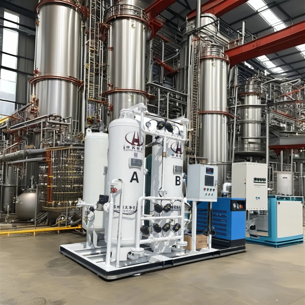 China Manufacturer Supplier Factory Explosion Proof Psa High Purity Oxygen Generator with HMI Control Panel