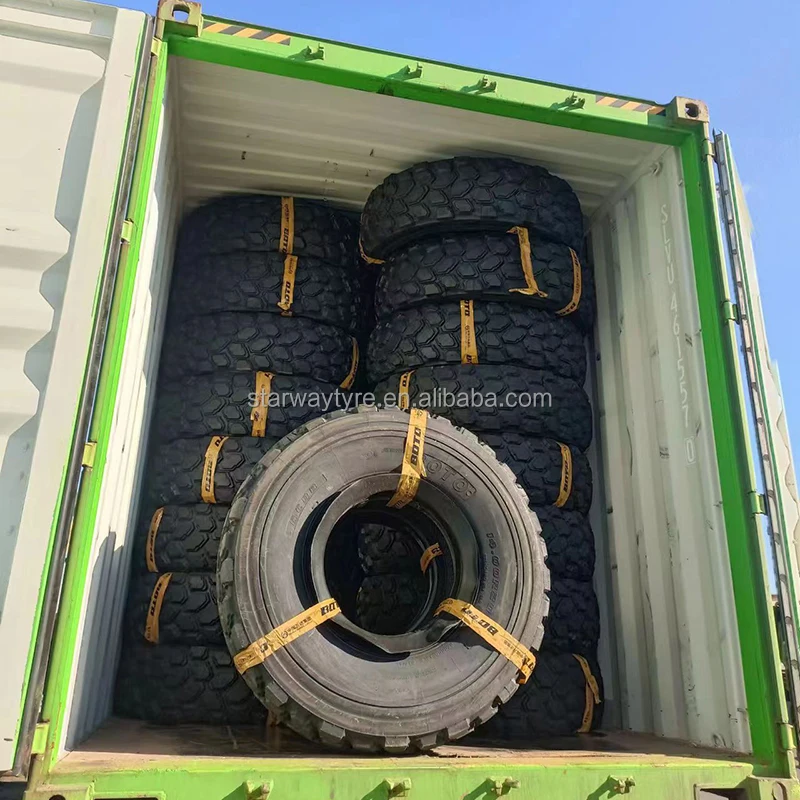 14.00R20 Desert Off road truck tyre 14.00R20 BOTO WANDA ECED brand heavy duty truck tyre 1400R20 for Sand and Mud road in Africa