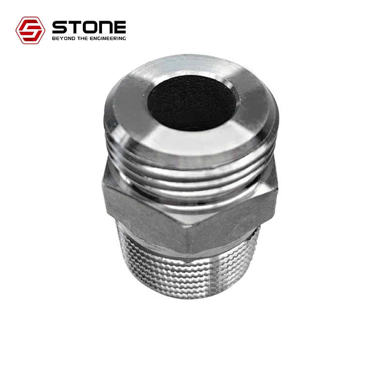 STONE Custom OEM Casting Services Male thread Stainless Steel Wax Cast Parts Precision Investment Casting