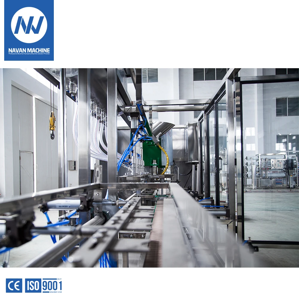 Navan Full Automatic 10L Water Plastic Bottle Washing Filling Capping Machine