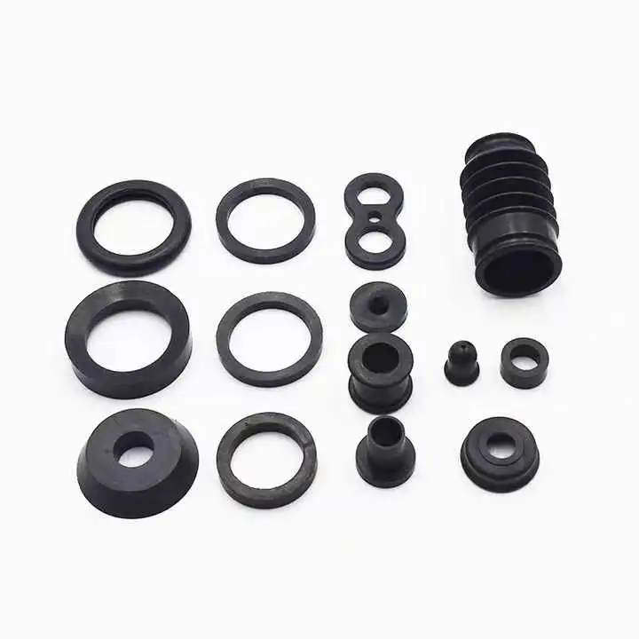 High Quality Vibration 2mm Thickness Round Anti Slip Black Rubber Washer Feet Pad With Washer