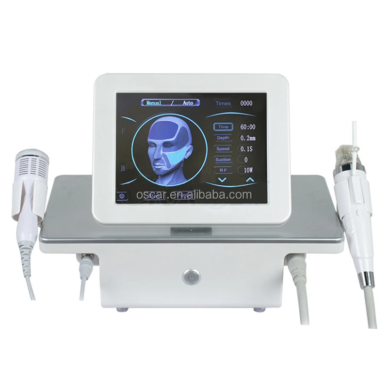 2023 new product 2 in 1 skin care pore contraction skin tightening rf microneedling machine