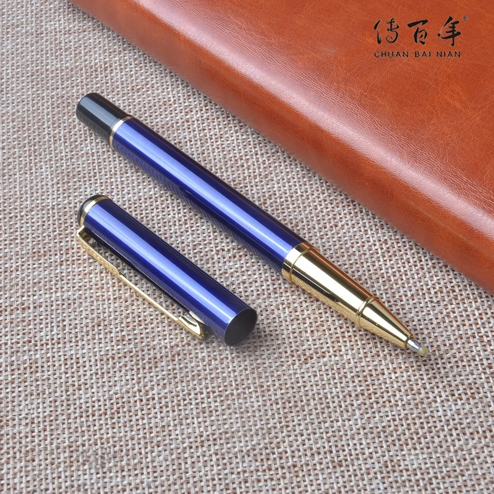 High quality promotional business gift metal roller pen with laser logo