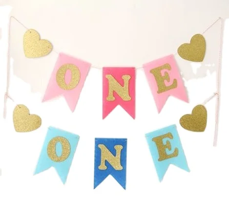 Hot Selling Advertising Sport Felt Banner Custom Triangle Felt Pennant Flag
