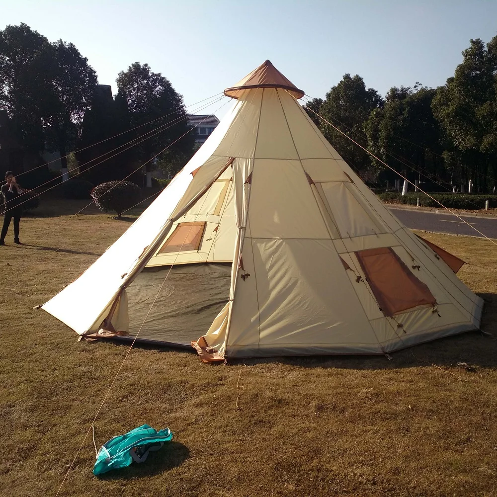 Quality Product Low Price Waterproof Outdoor Tents Familiares Camping Beach Teepee Tent Carpas Para Camping