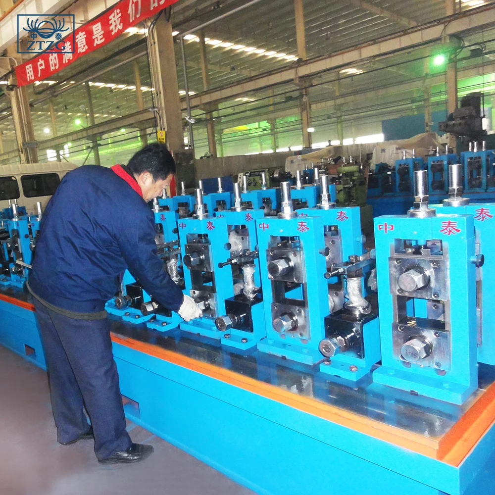 ZTF Steel Pipe Making Machine Manufacturers Factory Price Tube Mill Welded Steel Tube Equipment