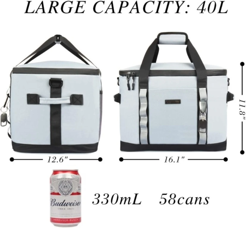 WeaveWin ho-selling stock run order insulated cooler bag insulated cube lunch bag cooler tote with custom logo