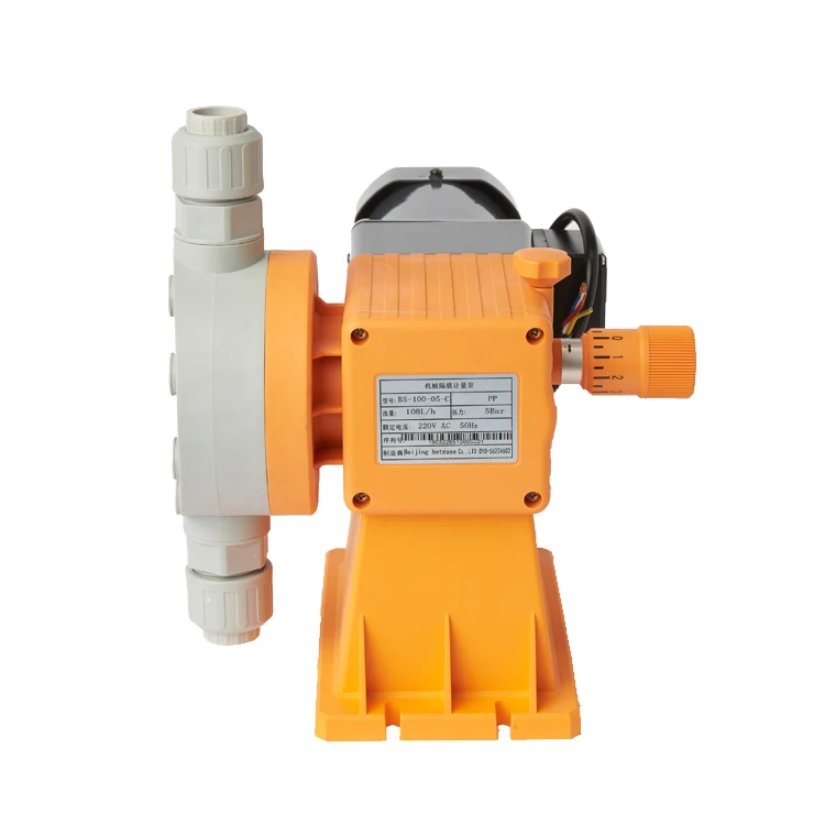 120L/H Mechanical Dosing Pump for chemical liquid coagulant flocculant polymer metering pump