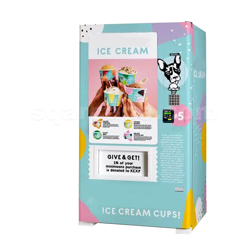 New Frozen Food Product Popsicle Vending Machine Vending Machine and Ice Cream Vending Machine