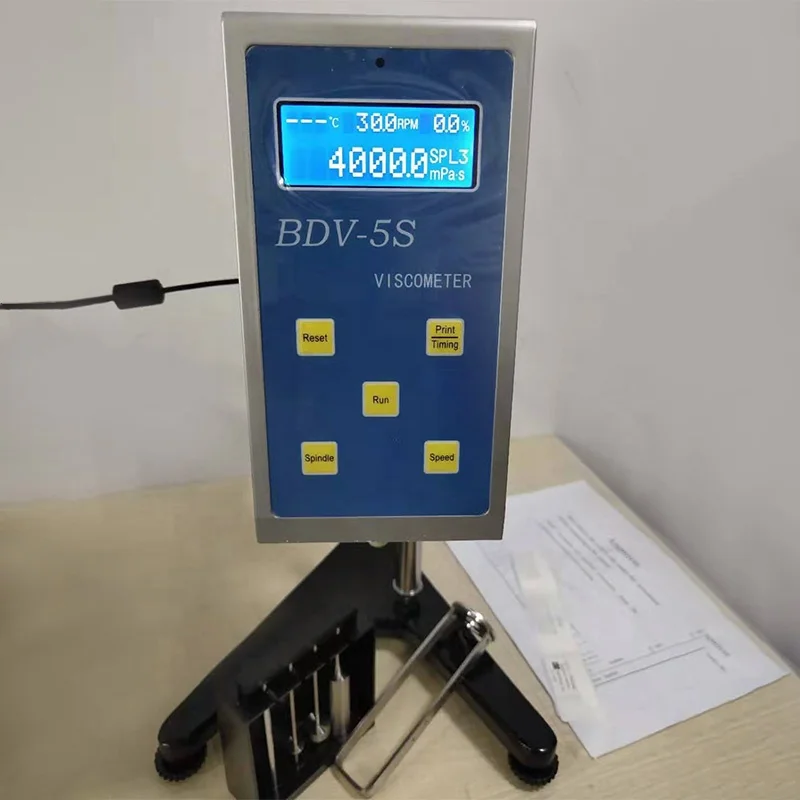 Biobase Digital Viscometer 1~6,000,000 mPa.s With Printer RTD temperature probe Viscometer For Lab Hospital