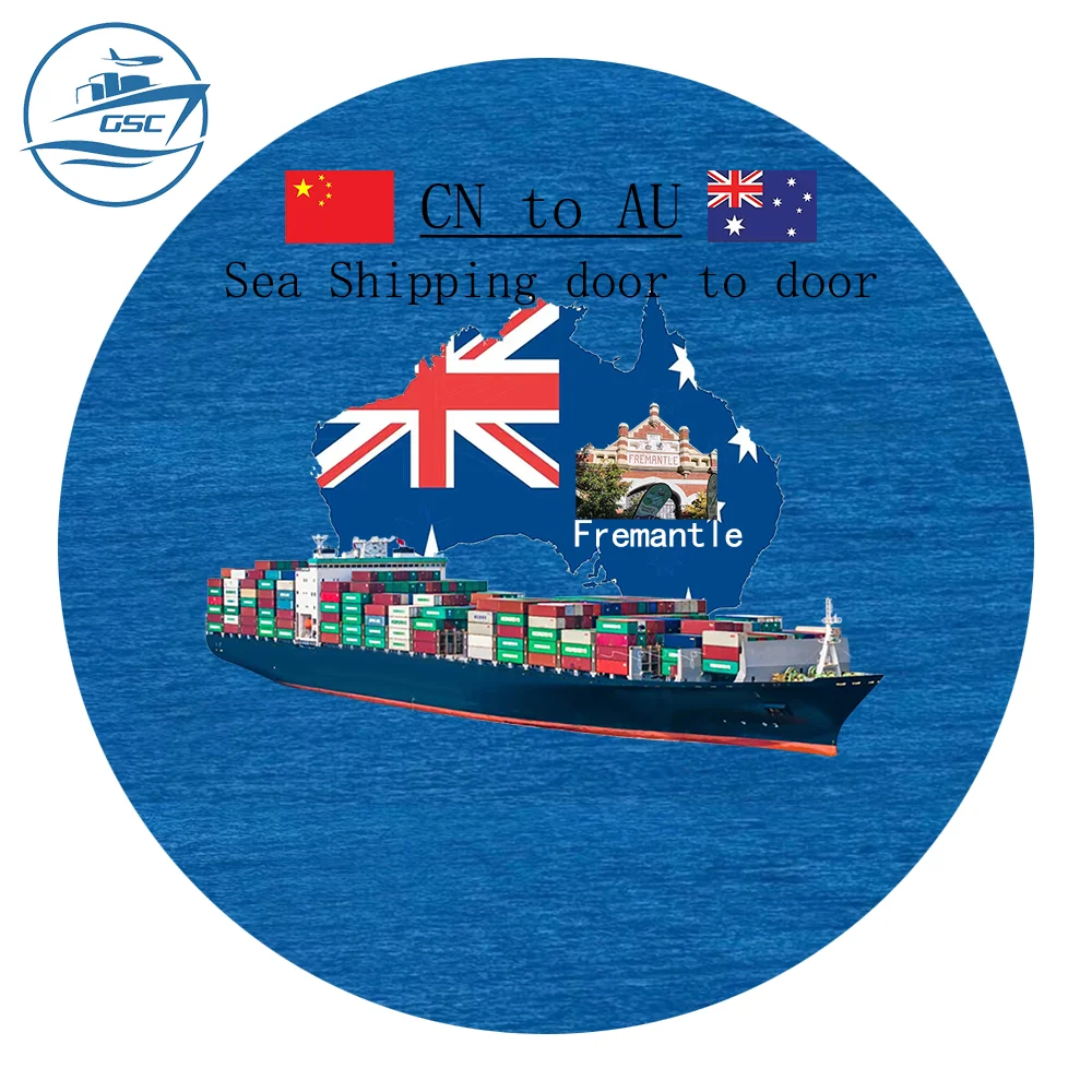 door to door ddu to Au Fremantle postal code 6000-6999 Freight Forwarder Sea Shipping Agent From China To au cost calculator