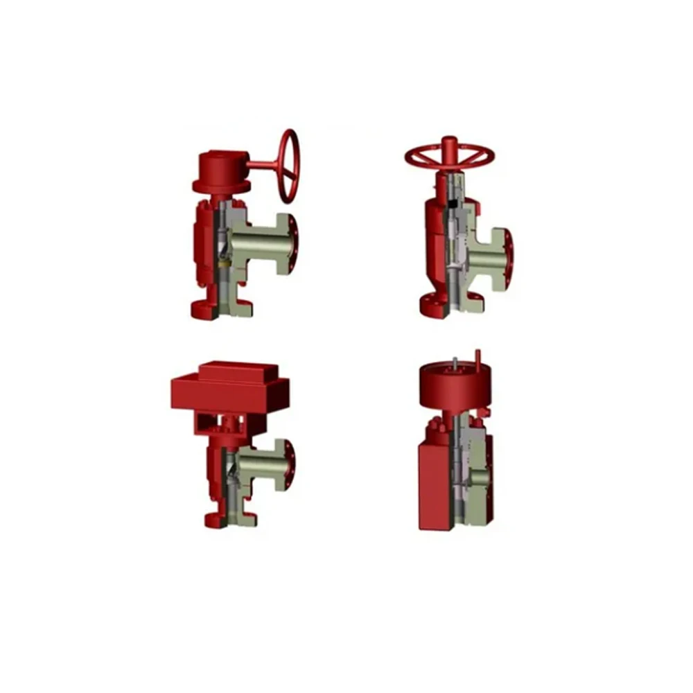 API 6A Throttle Valve Manual Hydraulic Choke Valve Wellhead Adjustable Choke valves