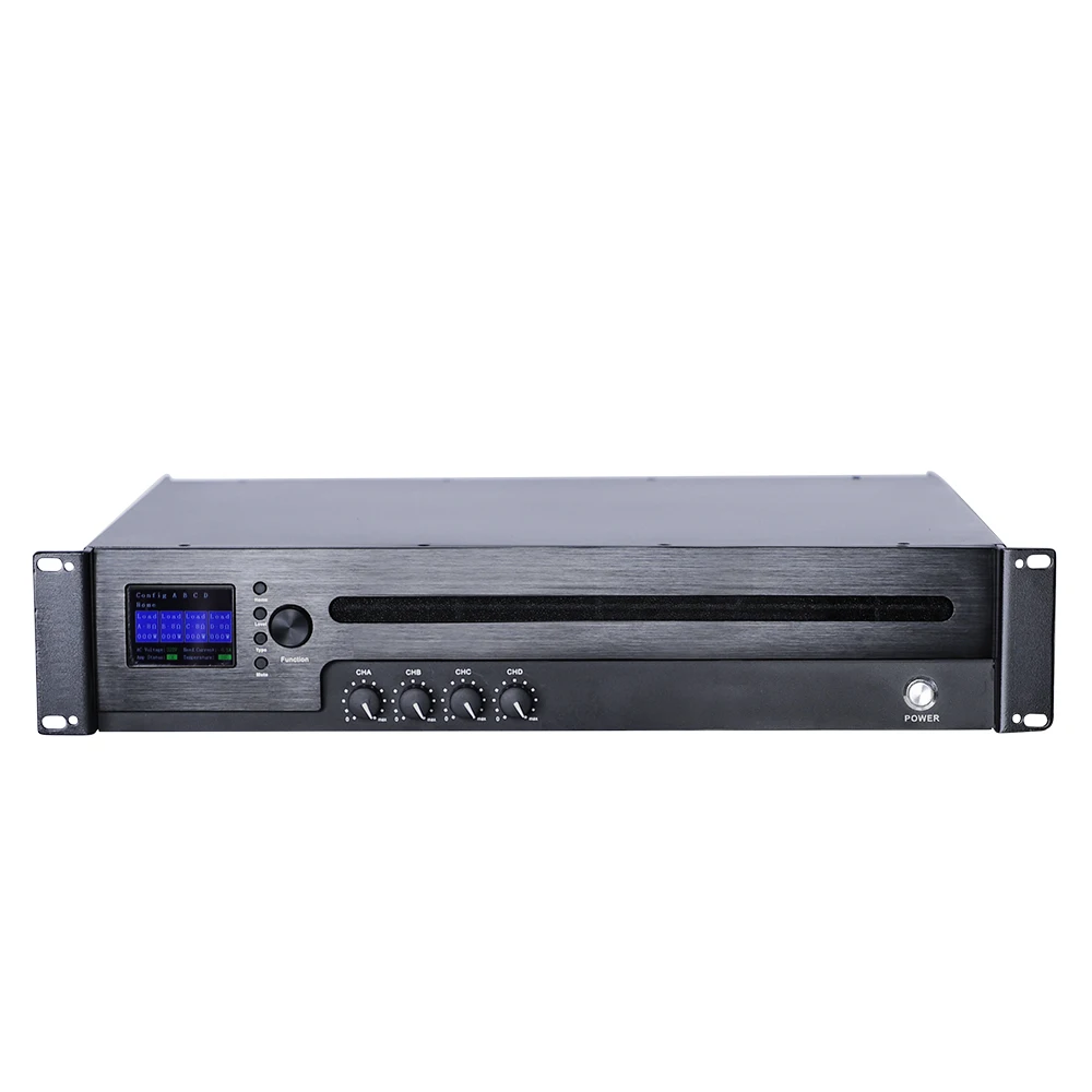 Class d Amplifier 1500w * 4 Channel Power Amplifier Professional
