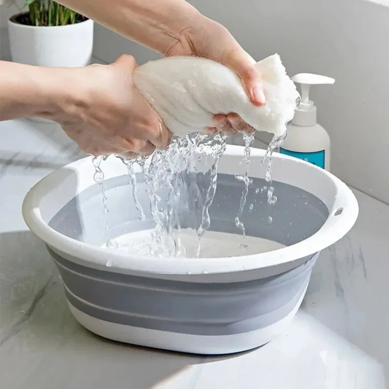 new design convenient hanging hand Outdoor travel wash basin Portable foldable washbasin set