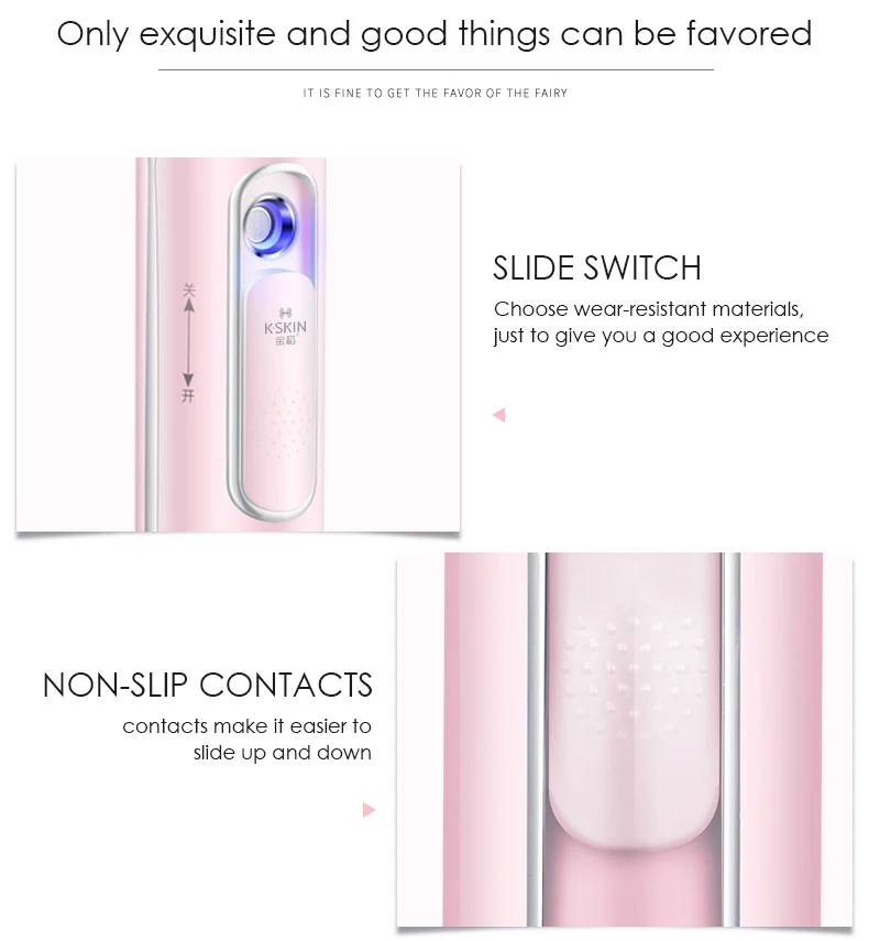 KSKIN ODM/OEM Facial Mister Portable Facial Nano Nebulizers  Skin Care Handy Mist Nebulizer