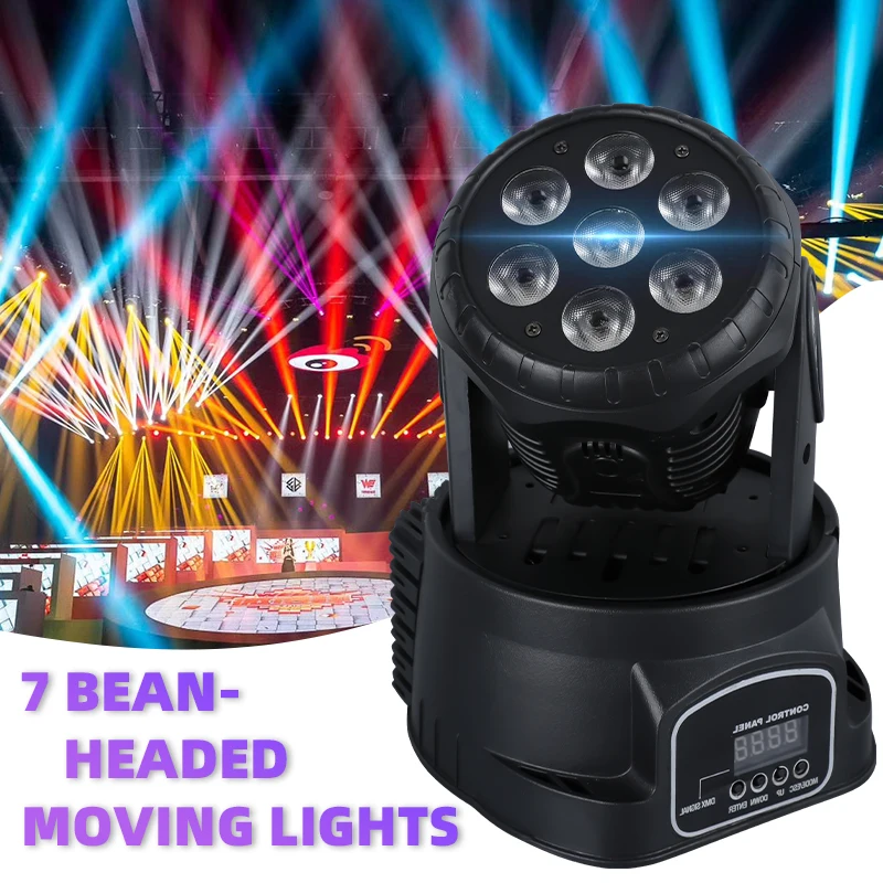 LNEWKERI 60W Moving Head DMX Flash Light Stage Lighting DMX Stage Light