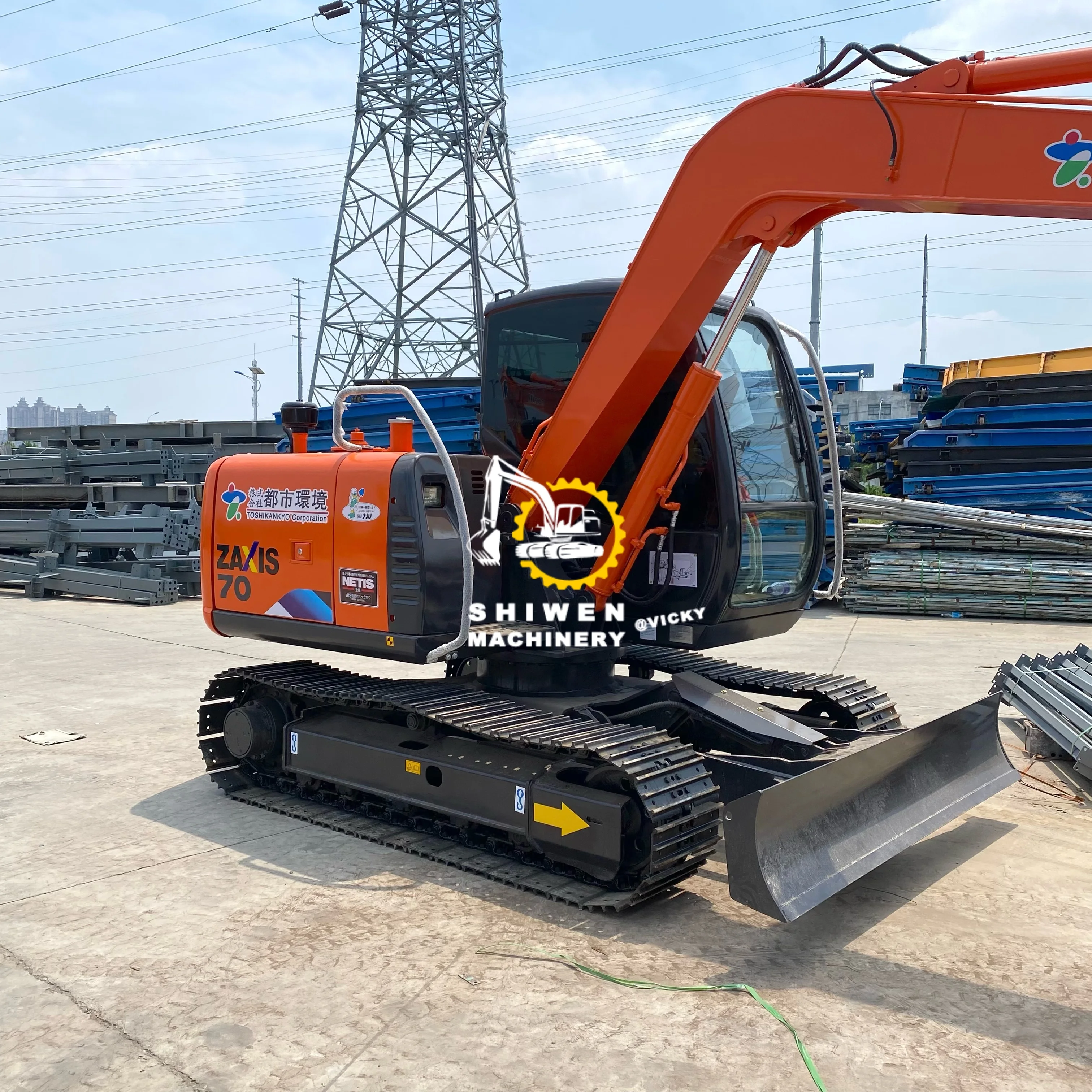 Used Hitachi ZAXIS 70 mini tracked digger, excavator mini Hitachi ZX70 ZX60 EX70 ZX120 excavadoras Hitachi ZAXIS 75 venta japon