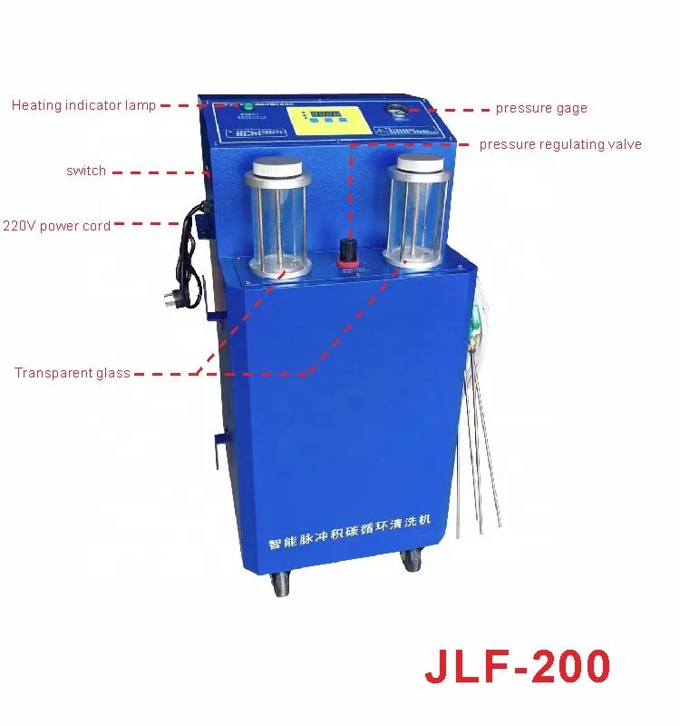 Equipment Auto Valve Carbon Clean Fuel System Cleaning Tool Decarbonization Car Engine Decarbonising Machine