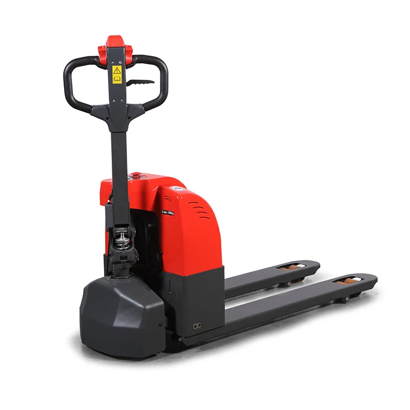Small 1.5 Ton Manual Lift Forklift Electric Pallet Truck Battery Lithium 24v 20ah Electric Pallet Truck 2000kg