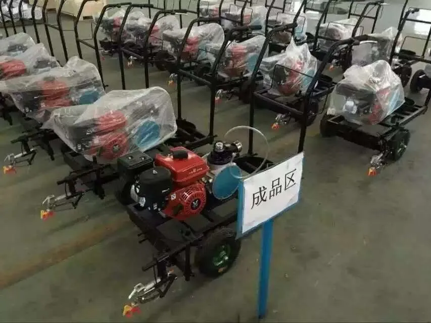 portable road crack machine concrete road slotting machinery