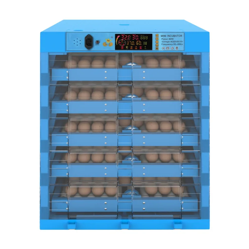 64-320 chicken egg mini incubator for poultry farm equipment hatching machine 128 eggs incubator for sale